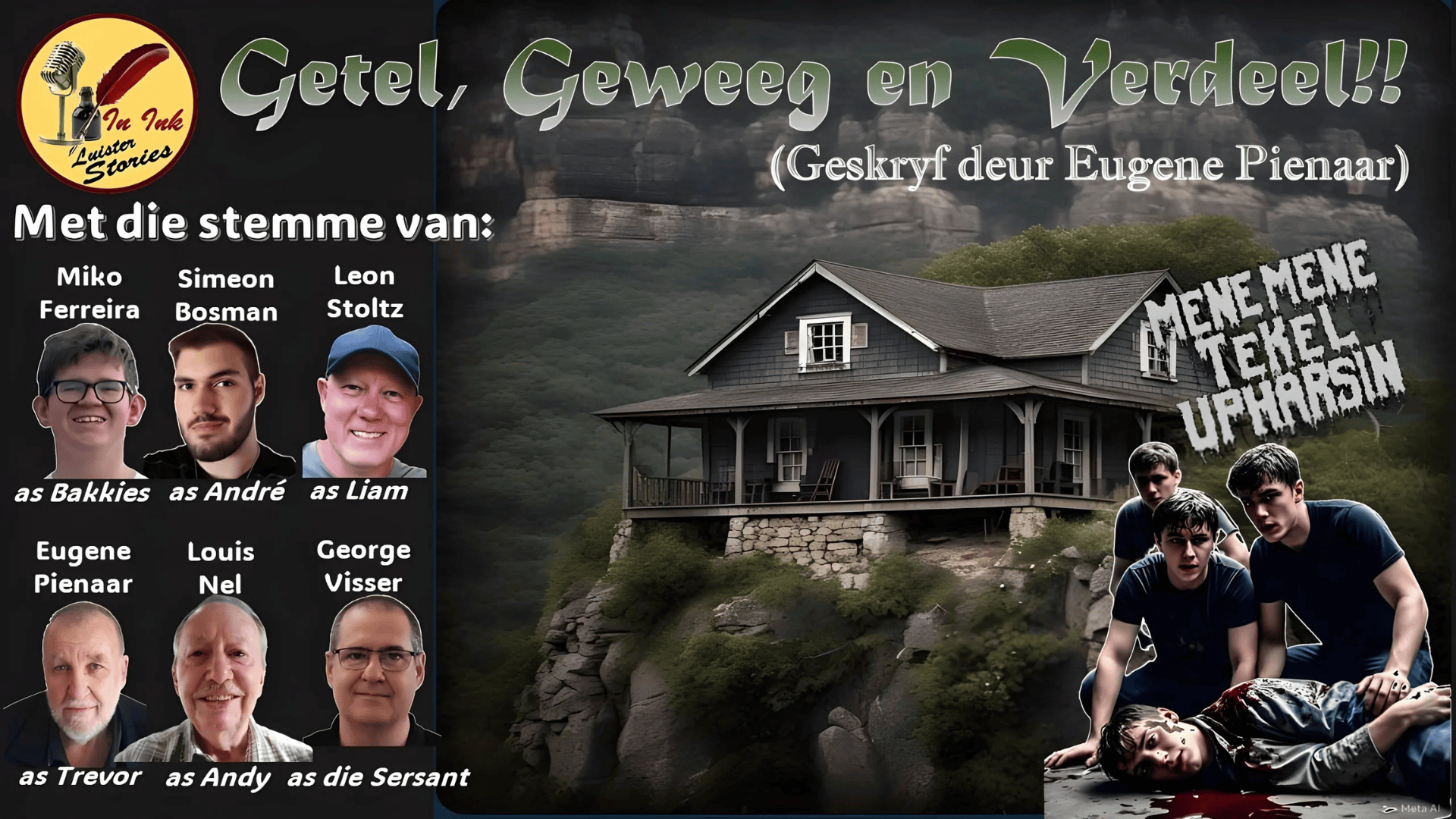 In Ink Luister Stories - Getel, Geweeg, Verdeel!!